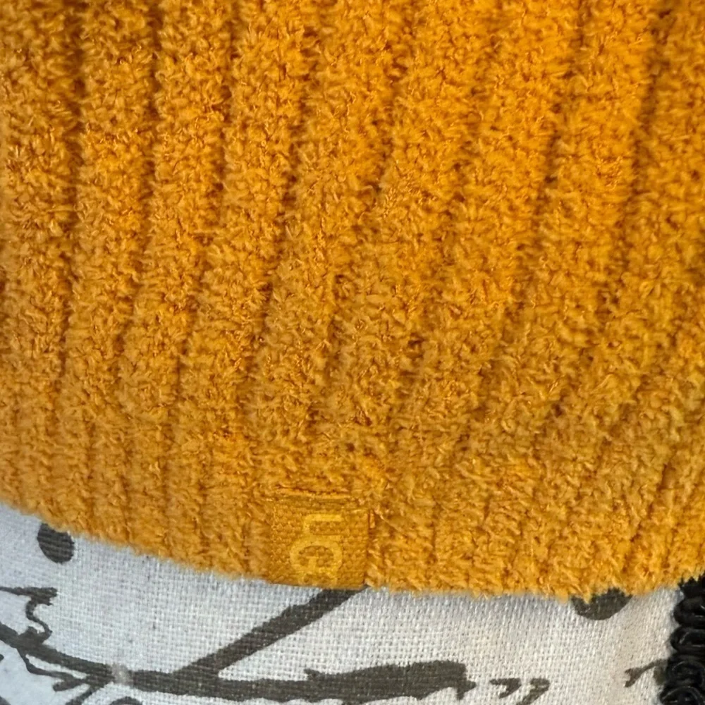 UGG Mustard Women's Elaenia Lightweight
Ribbed Sleep Tank Top - Picture 8 of 12